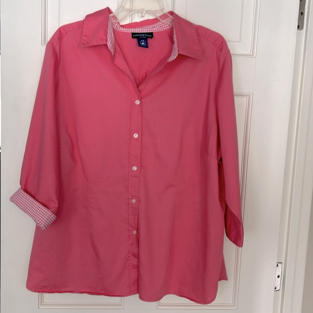 Charter Club 20W Pink Blouse
